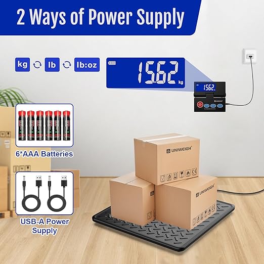 440lb Postal Scale,10g Accuracy Digital Shipping Scale for Packages with Backlit LCD,Alloy Steel Platform,USB-A/Battery Power,Tare/Hold/Auto-Off,Mail Scale for Small Business Postage Weighing
