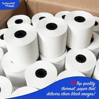 2-1/4 X 165 Thermal Paper Rolls Sharp Cash Register (50 Rolls)