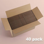 Edenseelake 40 Pack 8x8x4 inches Shipping Boxes Small Cardboard Boxes for Packing, Moving, Mailing, Brown