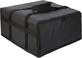 Musbus 24'x24'x14' Pizza Carrier Insulated Bags Large for Deliveries, Insulated Pizza Carrier Delivery Bag Food Bag for Personal and Professional Use, Black 4, 24W x 24D x 14H
