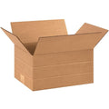 Aviditi Shipping Boxes Multi-Depth 12"L x 9"W x 6"H, 25-Pack | Corrugated Cardboard Box for Packing, Moving and Storage
