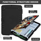 Clipboard with Storage,Heavy Duty Plastic Storage Clipboard with Low Profile Clip,Teacher Must Haves,Office Supplies,American Flag Deer