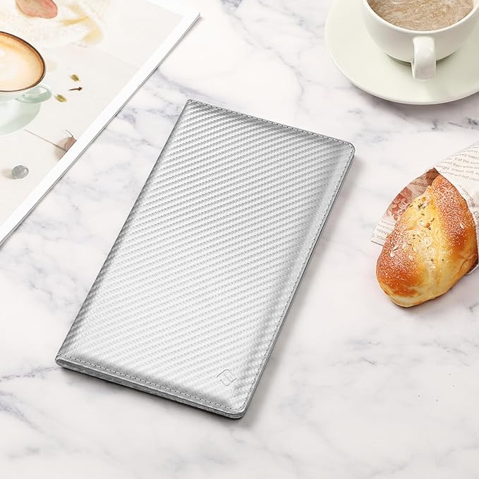 FINPAC Car Registration and Insurance Card Holder, Vehicle Glove Box Card Organizer Wallet Automobile Accessories for License