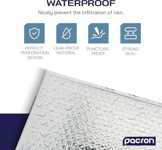 1500-Pack Insulated Silver Thermal Bubble Mailers 12 x 17 - Waterproof Metallic Foil Self-Sealing Padded Envelopes for Cold Shipping, Perishables, Food, Cosmetics, Pharmaceuticals