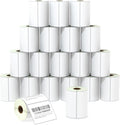 BETCKEY - 4" x 3" (102 mm x 76 mm) Shipping & Multipurpose Labels Compatible with Zebra & Rollo Label Printer,Premium Adhesive & Perforated [20 Rolls, 10000 Labels]