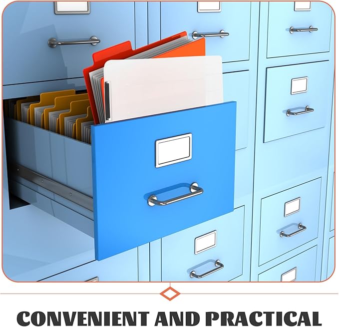 Portable Plastic File Storage Box Organizer Project Case for Documents and Papers Stackable Document Holder Suitable for Office Home and Travel Use