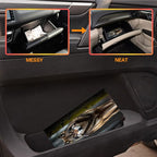 Car Registration and Insurance Holder,Leather Vehicle Glove Box Organizer Wallet for Document,Perfect for any Car,Truck,Motorcycle,Driver License,Trailer or Boat,Men & Women,Wolves Howling Wild