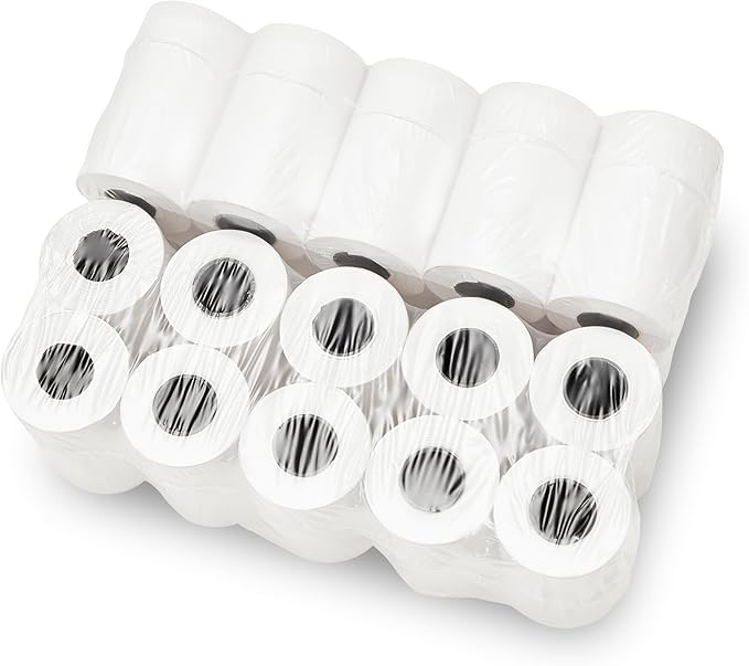 Thermal Paper 50 Rolls Of 2 1/4" x 50', Fits Most Credit Card Machines Register