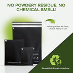Reusable Double-Sealed Mailing Bags - Multi-Size Mailers (20 Pack 6x9, 20 Pack 10x13, 20 Pack 14.9x19), Plant-Based Packaging Envelopes With Adhesive Seal - 60 Pack Starter Set