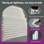 Large Bubble Cushioning Wrap 15.7" x 262 Ft Inflatable Air Pillow for Shipping Packing Moving Heavy Duty Eco-Friendly Packing Supplies for Fragile Items with Pump, Glass Bottle Packaging