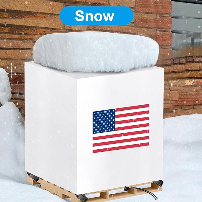 Pallet Cover Tarp Waterproof, Pallet Covers Heavy Duty Waterproof bulk Pallet Covers 48 x 48 x 60'' Outdoor Pallets Tarps Bulk Box Cover 48 x 48 x 60'' Custom White Fits Wood Patio Furniture