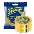 𝟮 𝗣𝗔𝗖𝗞 Original Golden Heavy Duty Packing Tape | Extra Strong Clear Packaging Tape for Home, Office, Gift Wrapping & Moving Boxes | Anti-Tear, Adhesive Shipping Tape Refills 0.96 Inch x 55 Yards