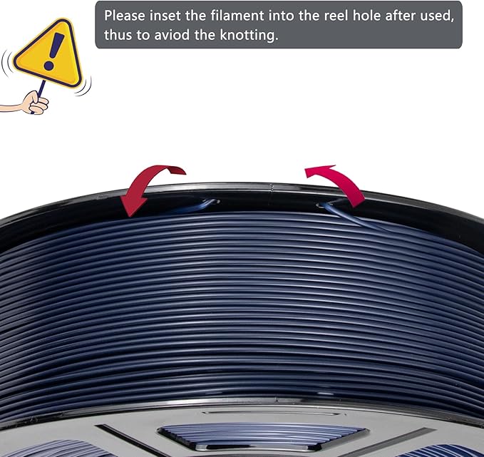 iSANMATE 3D Printer Filament ASA Navy Blue, UV & Weather Resistant ASA Filament Perfect for Outdoor Functional Parts, for Bambu Lab 3D Printers,AMS,AMSLite, 1kg Spool (2.2lbs)