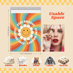Metronic Poly Mailers 14.5x19 Inch 500pcs Shipping Bags for Clothes,Self Adhesive Shipping Envelopes for Small Business,Waterproof Mailers Poly Bags for Shipping,Packaging Mailing Bags Rainbow Smile