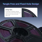 FLASHFORGE PLA Filament 1.75mm +/- 0.02mm Marsala, Color Changeable 3D Printer Filament 1kg (2.2lbs), Chameleon 3D Printing Filament Changing Colors with Light and Angle