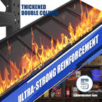Heavy Duty Garage Shelving Units,6000LBS Deep Storage Shelves,Adjustable Metal Shelves,Large Steel Storage Racks,Industrial Shelving for Shop,Warehouse,Basement (Black, 20" D*67" W*63" H, 3 tier)