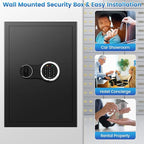158 Keys Combination Lock Key Cabinet, Anti-Theft Key Lock Box with Key Tags, Key Organizer Wall Mount for Car Garage House Rental Office Business