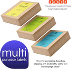 Custom Bright Neon Color Labels, Print Your Own Stickers, Upload Your Design for Printing - Smooth Matte Finish, Strong Adhesive, Crack and Peel - 3.5" x 2" - 25 Sheets per Pack (Chartreuse)