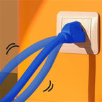 Outdoor Extension Cord Waterproof 50 FT, Blue 14/3 SJTW Heavy Duty, Flexible 100% Copper 3 Prong Extension Cord for Lawn, Garage,UL Listed