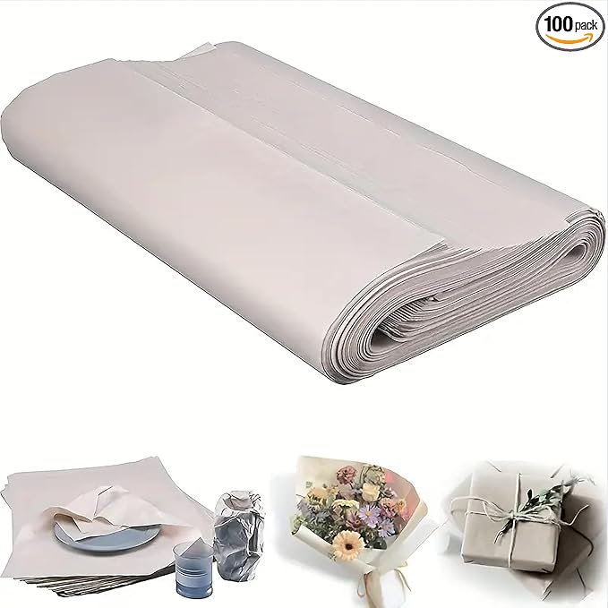 Large Packing Paper Sheets for Moving 31in x 21.5 in, 100 Sheets Newsprint Packing Paper for Moving Supplies, Shipping, Wrapping and Box Filler 4.3Lbs