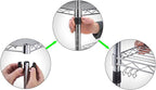 21" Deep x 36" Wide x 74" Height Wire Shelving Kit | 6-Tier | NSF Commercial Storage Rack Unit