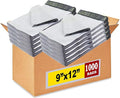 iMBAPrice 9x12 Inches White Poly Mailers, 1000-Pack Mid Size #3 White Color Poly Mailing Shipping Envelopes Bags, Self Seal Adhesive Waterproof and Tear Proof (Total 1000 Bags) in Bulk