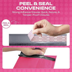 Hot Pink Large Poly Bubble Mailers 12x15 inch | Self Seal Padded Envelopes Cushioned Bubble Mailer | Usable Size 12x15 | WaterProof | Lightweight mailing Shipping Bags | 100 Pack Bulk