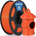 iSANMATE ASA Filament 1.75mm Orange 1KG, UV & Weather Resistant 3D Printer Filament Perfect for Outdoor Functional Parts, Dimensional Accuracy +/- 0.02mm, 1kg Spool (2.2lbs)