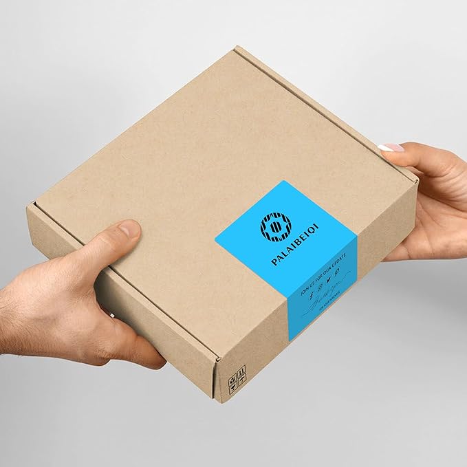 3x5 Inch Thermal Label Stickers,300Pcs Waterproof Rectangle Labels for Storage Bins,Moving Boxes,Address & Inventory Organization,Small Business Labeling,Sky Blue