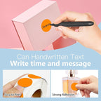 1 Inch Round Color Coding Labels, 1000 Dots Per Roll Orange Color Coded Dot Stickers, Round Color Dot Labels for Organizing, Filing, and Storage