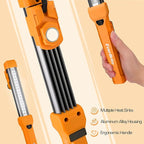 EverBrite 1000LM LED Work Light, Rechargeable Work Light for Mechanics with Dual Magnetic Bases&Hanging Hooks, 4 Lighting Modes, USB C Cable, for Car Repairing, Working, and Hurricane, Pack of 1