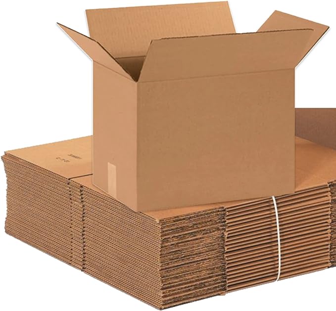 AVIDITI 15 x 10 x 14 Corrugated Cardboard Boxes, Medium 15"L x 10"W x 14"H, Pack of 25 | Shipping, Packaging, Moving, Storage Box for Home or Business, Strong Wholesale Bulk Boxes