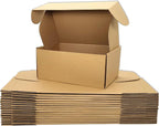 Small Brown Shipping Boxes for Small Business Pack of 25-9x6x4 inches Cardboard Corrugated Mailer Boxes for Shipping Packaging Craft Gifts Giving Products