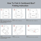 RLAVBL 6x4x3 Shipping Boxes Set of 50, White Small Corrugated Cardboard Box, Mailer Box