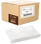7x10 Shipping Label Sleeves 300 Pack- Strong Adhesive Back for Secure Packing List Envelopes, Protects Documents, Packing Sleeves for Mailing and Packaging -WaterProof and Durable