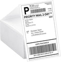 4x6 Thermal Labels Fanfold 500-Pack Crisp Prints Thermal Shipping Labels 4x6 Commercial Grade Thermal Printer Paper with Perforated, 1 Stack