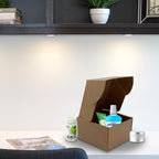 6x5x4 inch Shipping Boxes Pack of 25, Brown Corrugated Cardboard Box Mailer Boxes for Packaging Small Business Shipping，Recyclable Moving Storage Mailing Boxes Bulk Book Literature Gift Giving
