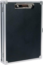 Vaultz Locking Storage Clipboard for Letter Size Sheets, Key Lock, Black (VZ00151)