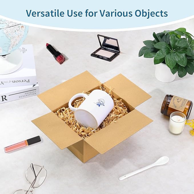Famagic Small Shipping Boxes 6x6x6 Inch 10 Pack Brown Box Corrugated Cardboard Boxes for Packaging Small Business, Mailing Boxes for Shipping