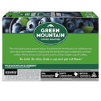 Green Mountain Coffee Roasters Wild Mountain Blueberry Keurig Single-Serve K-Cup pods, Light Roast Coffee, 72 Count