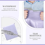 Metronic Large Poly Mailers 19x24 100 Pcs, Strong Adhensive Shipping Bags for Clothing, Waterproof Mailers Bags for Small Business, Shipping Envelopes, Tear-resistant Packing Bags in Lilac Purple