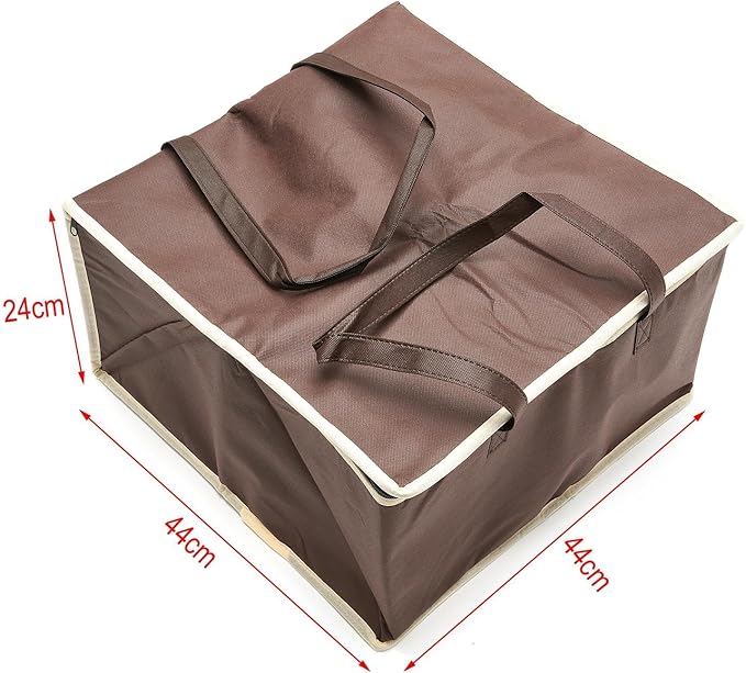 Insulated Food Delivery Bag 14 Inch Pizza Carrier Waterproof Thermal Tote for Hot or Cold Storage Camping Coffee