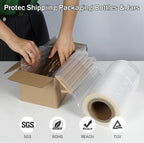 Inflatable Bubble Wrap, 6 inch*164ft Air Pillows For Shipping Air Bubble Wrap Bubble Cushioning Wrap for Packaging Moving (6 inch*164ft)