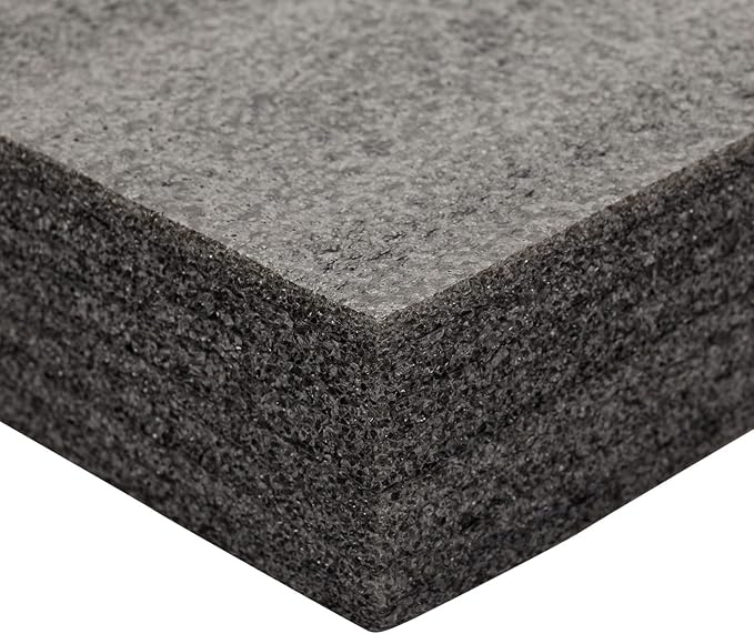 Okuna Outpost Polyethylene Foam Sheets - Customizable Foam Inserts for Cases - Polyethylene Pad Cushioning - Versatile Craft Sheets & Packing Padding - Pack of 2, 16 x 12 x 2 in