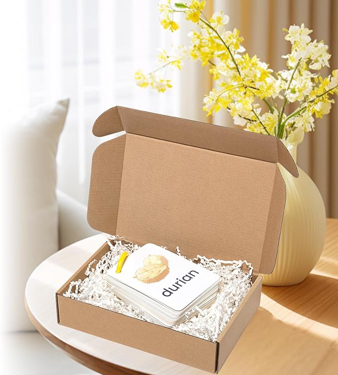 Shipping Boxes 9x6x2" 25 Pack - Brown Corrugated Cardboard Mailing Box for Small Business, Kraft Medium Literature Mailer Packaging Supplies