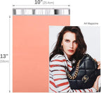 Metronic Poly Mailers 10x13 100 Pcs | Medium Size Shipping Bags for Clothes | Large Poly Mailer Bags, Shipping Envelopes, Mailing Bags for Small Business, Strong Adhensive Poly Bags Pink