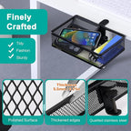 Clip-on Drawer organizers, desk organizer,can be clipped around the table to store small items. (Black - Small), Bronze Gold