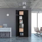 Metal Storage Cabinet, 87 Inch Tall Metal Storage Cabinet with Doors and Shelves, Pantry Cabinets for Kitchen Storage, Garage Cabinet for Living, Dining Room, Assemble Required.