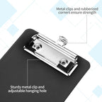 6 PCS MiNi Clipboard，Pretty Cute Small Clipboards 4×6 Inch A6 for Classrooms, Offices, Restaurants, Doctor Offices - (Black)