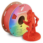 Panchroma PLA Red 3D Printer Filament, 1.75mm, 1kg Spool, Easy to Print, High Speed Printing, Tangle Free, AMS Compatible, Perfect for Toys, Decor, Miniatures, Models & Cosplay